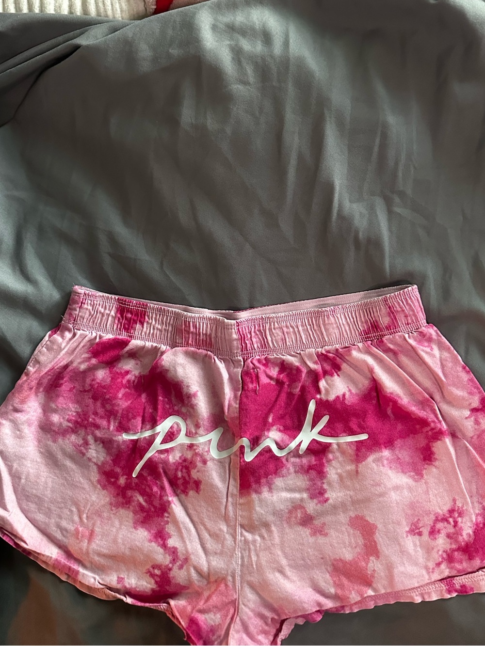 PINK Tie-Dye Lounge Shorts